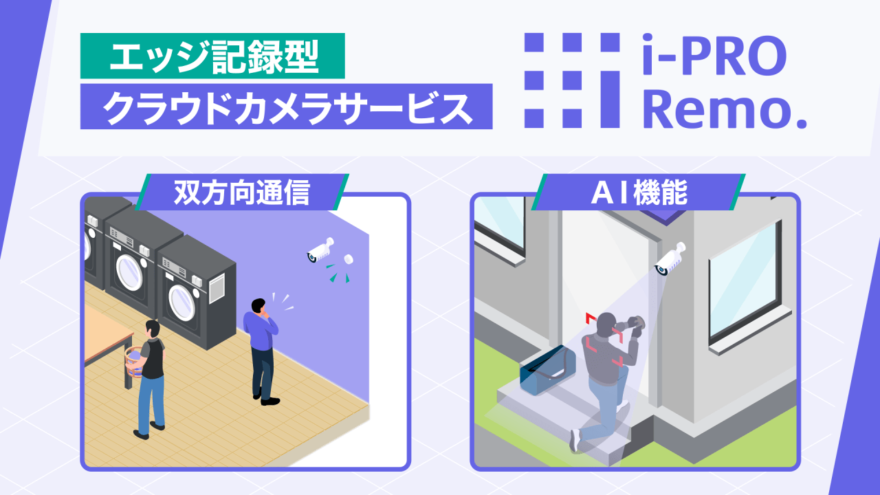 AIを活用したカメラシステムの紹介動画