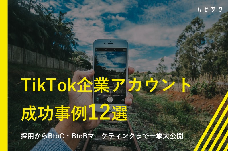 TikTok企業アカウントの成功事例12選！採用からBtoC・BtoBマーケティングまで一挙大公開