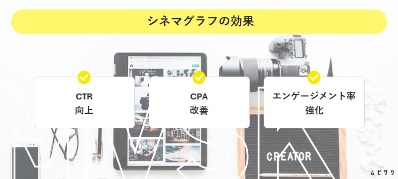 シネマグラフの効果