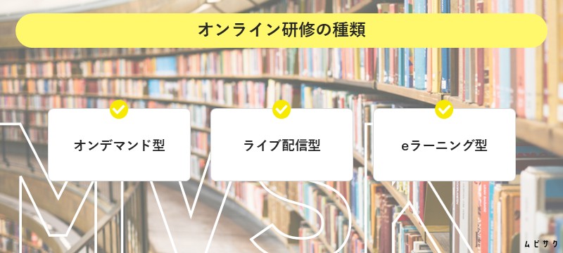 オンライン研修の種類