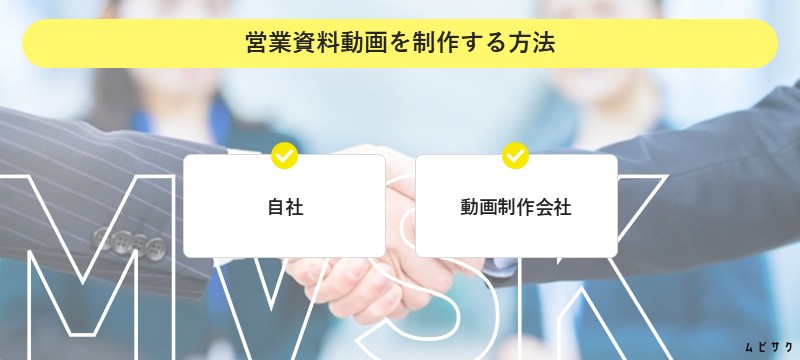 営業資料動画を制作する方法2選