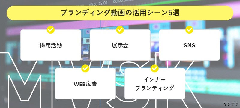 ブランディング動画の活用シーン5選