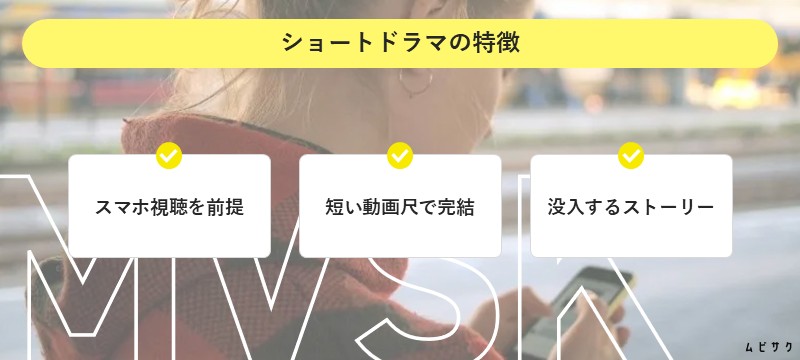 ショートドラマの特徴