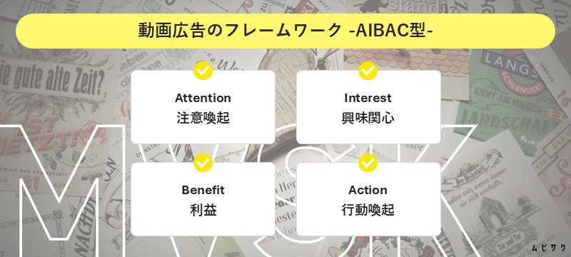 動画広告のフレームワーク【AIBAC型】